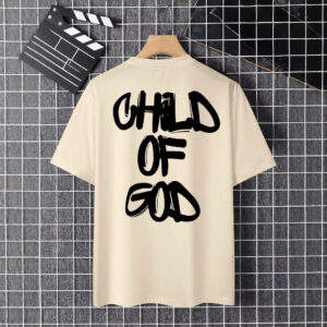 Men's Oversized Letter Print T-Shirt