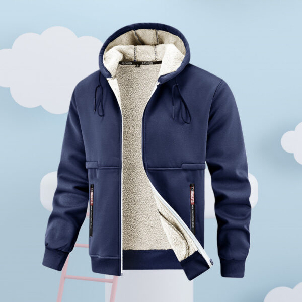 Men's Fleece Hooded Jacket Hoodie
